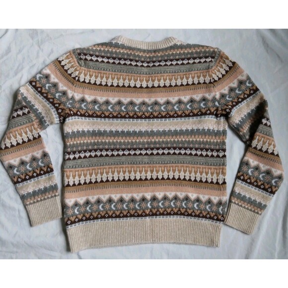 J. Crew Fair Isle Sweater Crewneck Boho Women's Size XXS - Picture 7 of 11